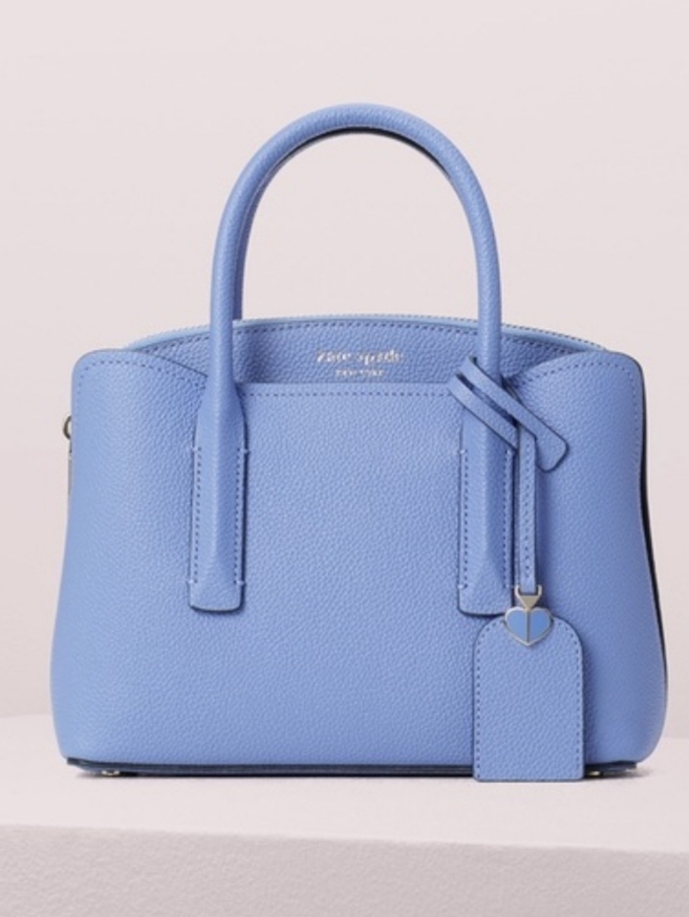 kate spade Light Blue Leather Crossbody Bag With Dustcover Nwt Retail $278